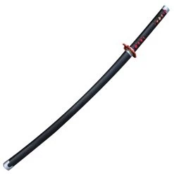 Kamado Tanjiro Collectible Demon Slayer Replica Black Nichirin Katana Sword 7 Kamado Tanjiro Collectible Demon Slayer Replica Black Nichirin Katana Sword -Edge Crafters Hub 9KM41410 23660.1651590991