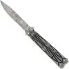 Butterfly Sudden Fatality Tribal Balisong Fanning Knife | Damascus Steel Blade -Edge Crafters Hub BF2133 D1 30243.1690913503