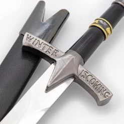 Chill Approaching Medieval Dagger Historical Reenactment Knightly Cosplay Costume Knife W/ Hard Scabbard -Edge Crafters Hub DG2710 12400.1680794125