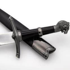 Emperor’s Summit Lion Pommel Medieval Arming Dagger Historical Reenactment Knightly Cosplay Costume Knife W/ Hard Scabbard 12 Emperor’s Summit Lion Pommel Medieval Arming Dagger Historical Reenactment Knightly Cosplay Costume Knife W/ Hard Scabbard -Edge Crafters Hub DG2712 11918.1680794560