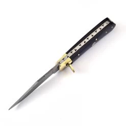 Summoner’s Charm Damascus Clip Point Automatic Switchblade Lever Lock Knife 10 Summoner’s Charm Damascus Clip Point Automatic Switchblade Lever Lock Knife -Edge Crafters Hub DLV2696 04667.1646156425