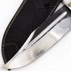 Great Outback Large Carbon Steel Collectible Bowie Hunting Knife W/ Sheath -Edge Crafters Hub FB001 63014.1680623436
