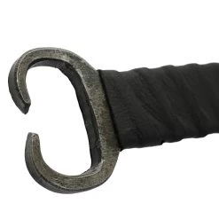 Depth Of Isolation Full Tang High Carbon Steel Dual Tone Dagger W/ Black Leather Wrapped Handle & Genuine Leather Sheath -Edge Crafters Hub HKP3104 03 38877.1693256374