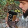 Hand Carved Drinking Horn Of Never Ending -Edge Crafters Hub IN4243LHBR 82356.1564502981