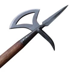 15th Century Medieval Forged Iron Poleaxe -Edge Crafters Hub IN60696 36129.1584558115