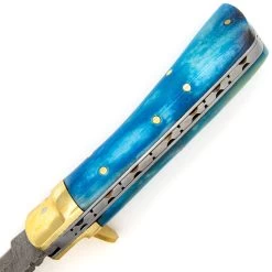 Roughneck Driller Handcrafted Automatic Lever Lock Knife | Choose Your Handle -Edge Crafters Hub LVD3030BL 20479.1673971494