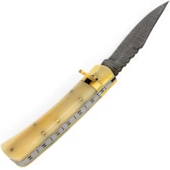 Roughneck Driller Handcrafted Automatic Lever Lock Knife | Choose Your Handle -Edge Crafters Hub LVD3030 40374.1673971490