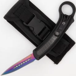 Containment Breach Karambit Style Automatic Dual Action Out The Front Knife
