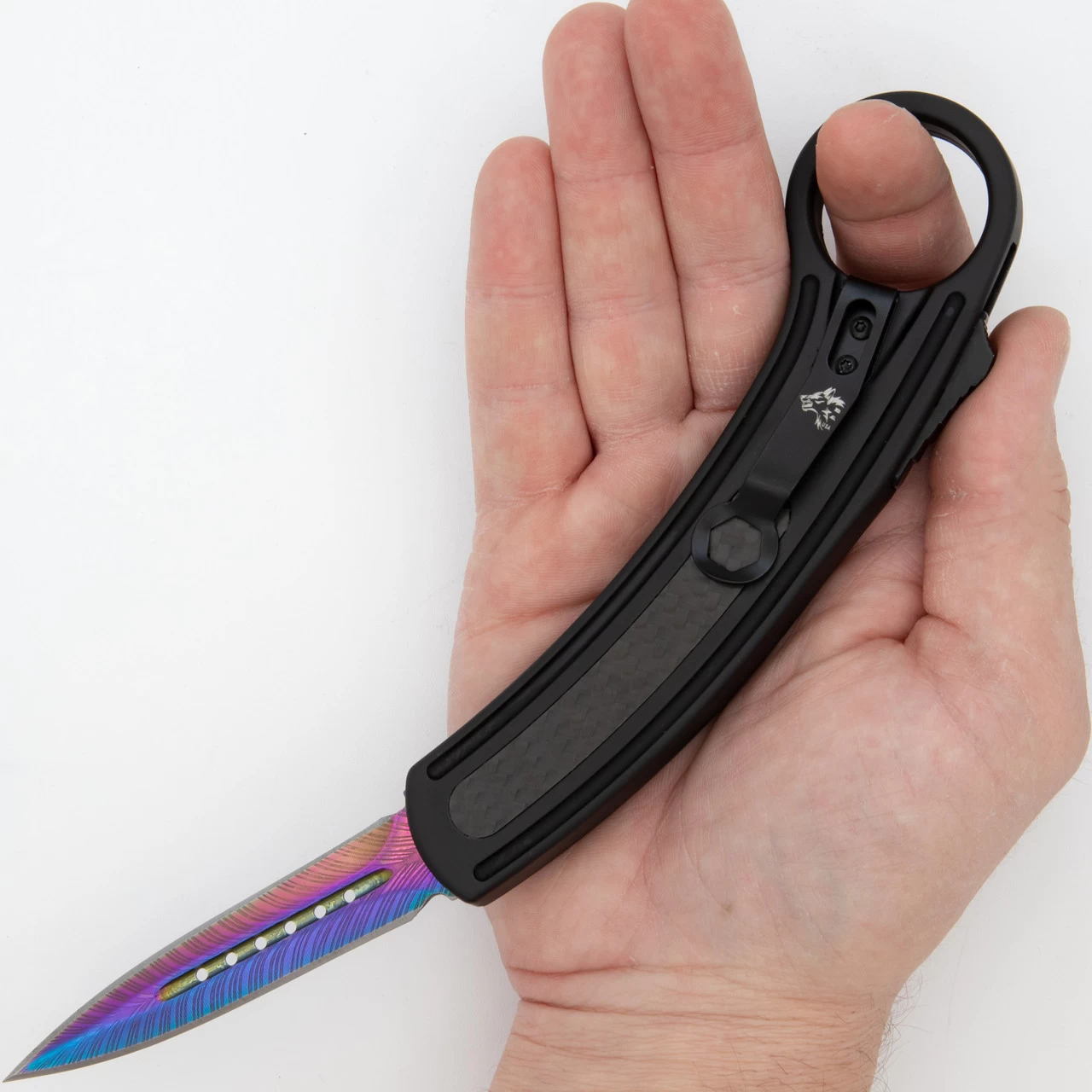 Containment Breach Karambit Style Automatic Dual Action Out The Front Knife 5 Containment Breach Karambit Style Automatic Dual Action Out The Front Knife - Image 4