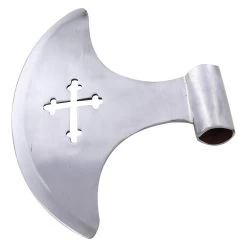 Medieval Replica High Carbon Steel Broadaxe Polearm Attachment -Edge Crafters Hub PKS3075 49171.1676581597