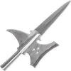 Coup De Grâce Medieval Functional Triple Edge Templar Knight Predrilled Historical Replica Halberd Spearhead -Edge Crafters Hub PKS3089 94908.1683809496