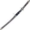 Ornamental Dragon Breath Samurai Katana Sword W/ Display Stand -Edge Crafters Hub S238BL 51700.1645197837