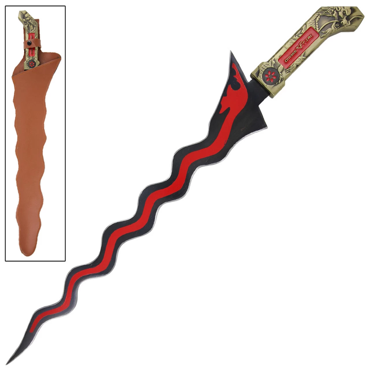Ruby CF Game Dragon Cosplay Sword 6 Ruby CF Game Dragon Cosplay Sword - Image 4