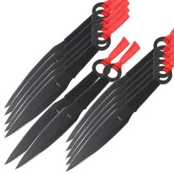 Precision Balance 12 Piece Throwing Knife Set -Edge Crafters Hub TK12BK2 05549.1564501300