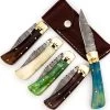 Roughneck Driller Handcrafted Automatic Lever Lock Knife | Choose Your Handle -Edge Crafters Hub VAR LVD3030 30824.1673971494