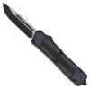 Automatic Titan Black OTF Dual Action Knife -Edge Crafters Hub automatic titan black otf drop point knife 40794.1601994454