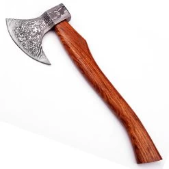 Functional Exceptional Quality Damascus Forged Axe
