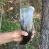 Horn Odins Wisdom Natural Drinking Vessel -Edge Crafters Hub horn odin s wisdom natural drinking vessel 2 30363.1564504904