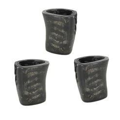 Throw Em Back Buffalo Horn Shot Glass Set
