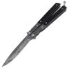 Damascus Steel Precision Cut Butterfly Knife -Edge Crafters Hub sr 8bc5 50bks 2 d1 16334.1564505000
